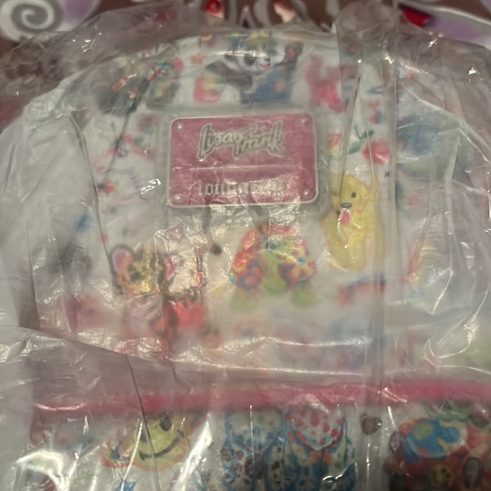 NWT Lisa Frank Loungefly Mini Backpack - Picture 9 of 9